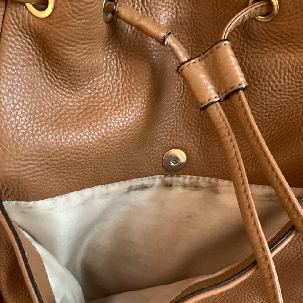 Vintage! Coach Drawstring Bucket Bag! Gem